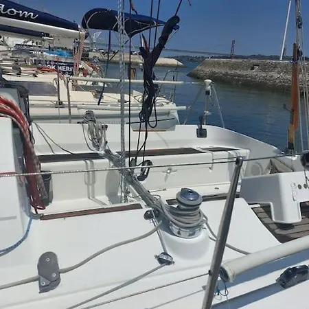 Botel Romantic Sailboat In Belem Lisbon